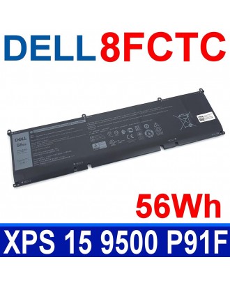 Dell 8FCTC BATTERY FOR DELL G15 5510 5515 XPS 9500 9510 56WH DVG8M P8P1P