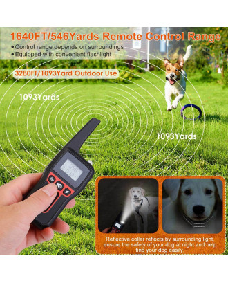 1000m Electric Pet Dog Training Collar Waterproof Rechargeable with two collars 1000m Electric Pet Dog Training Collar Waterproof Rechargeable with two collars