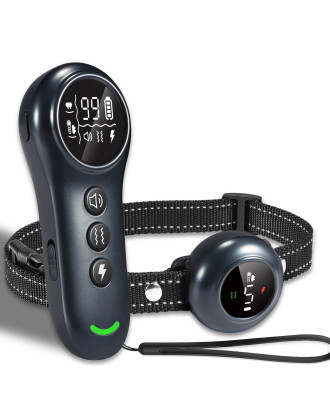 2 In 1 Remote Dog Training Collar Automatic Bark Stop Collar IP67 Waterproof