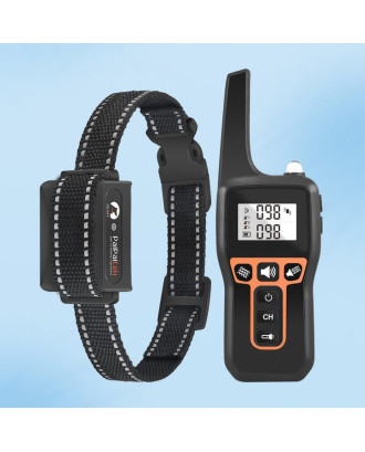 1000m Electric Pet Dog Training Collar Waterproof Rechargeable with two collars