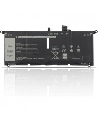 laptop battery for Dell XPS 13 9370 9380 7390 DXGH8 H754V HK6N5